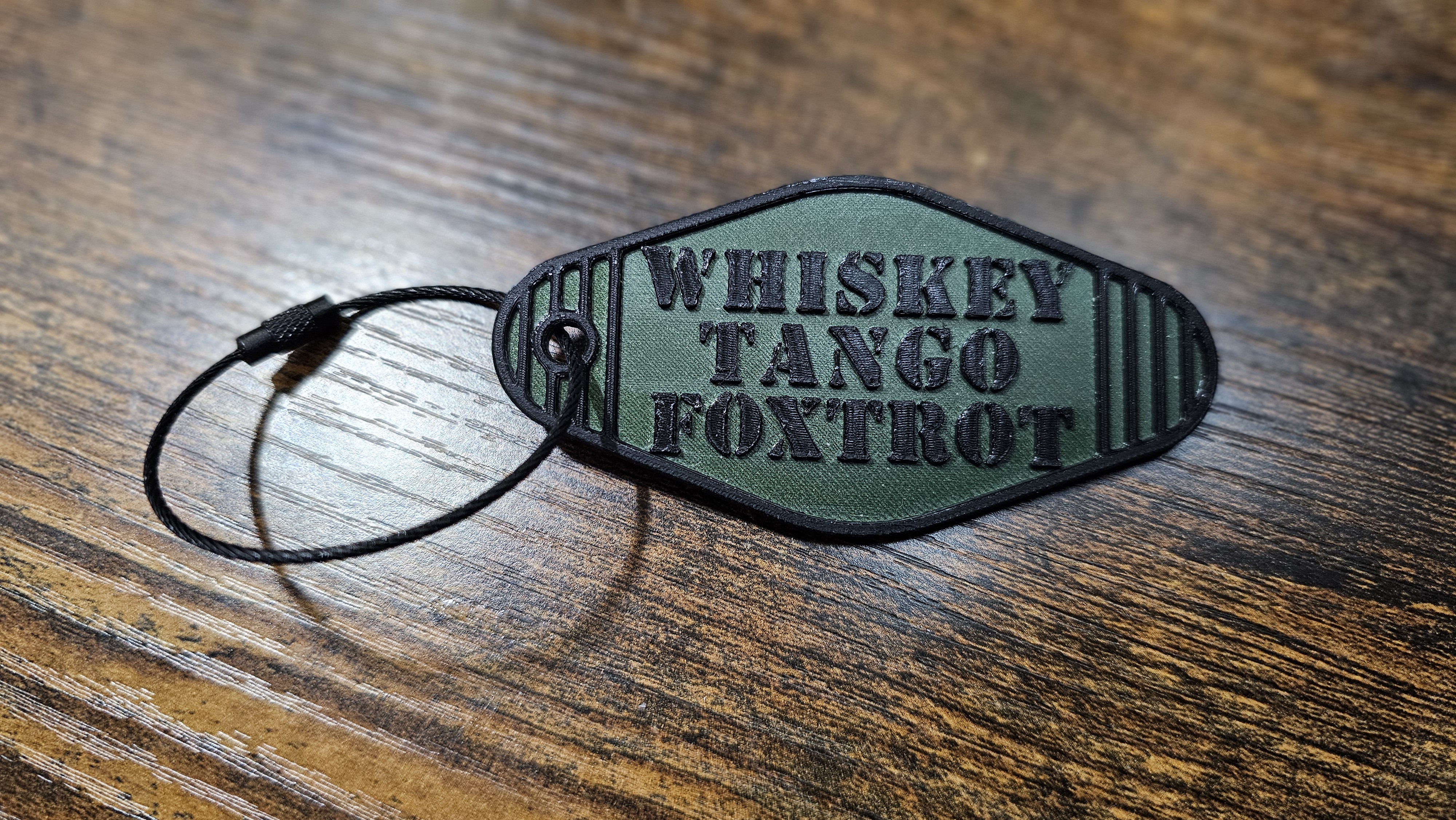 Custom Keychain - Personalized 3D printed keychain
